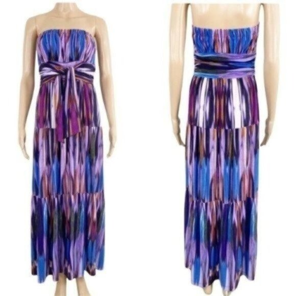 Donna Morgan Dresses & Skirts - Donna Morgan Strapless Jersey Maxi dress size 6